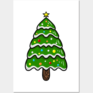 Christmas Tree Posters and Art